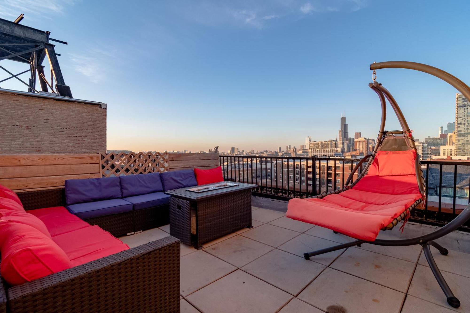 Mccormick Place 3Br Luxury Penthouse Duplex With Personal Rooftop And Optional Parking For 8 Guests In Chicago South Loop Dış mekan fotoğraf