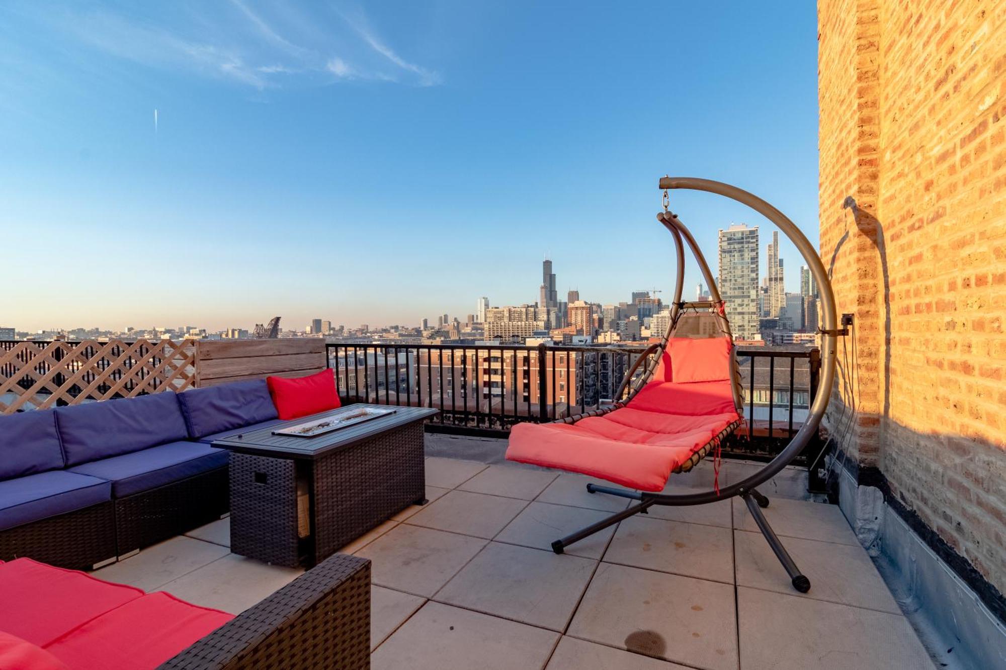 Mccormick Place 3Br Luxury Penthouse Duplex With Personal Rooftop And Optional Parking For 8 Guests In Chicago South Loop Dış mekan fotoğraf