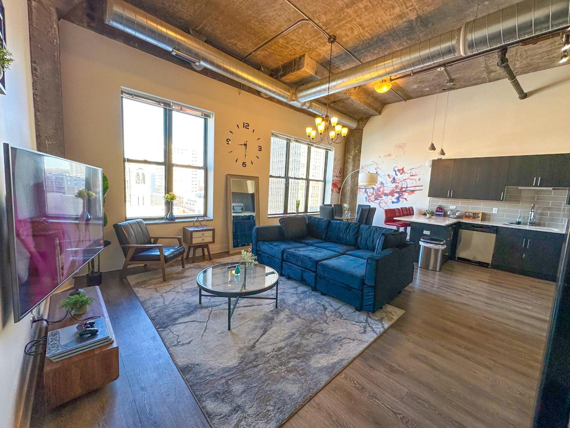 Mccormick Place 3Br Luxury Penthouse Duplex With Personal Rooftop And Optional Parking For 8 Guests In Chicago South Loop Dış mekan fotoğraf